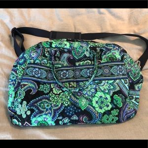 Vera Bradley Weekender Bag in Blue Rhapsody